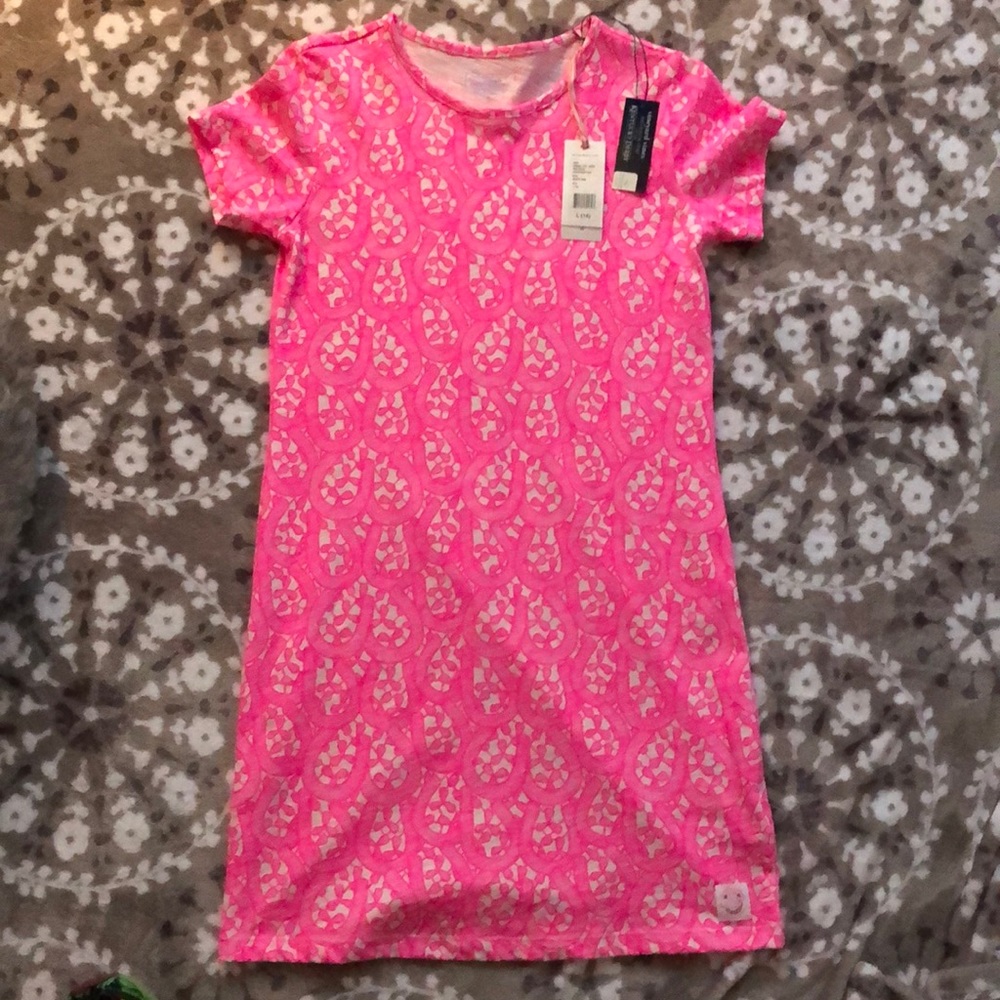 Vineyard Vines NWT Girls size L (14) cotton dress